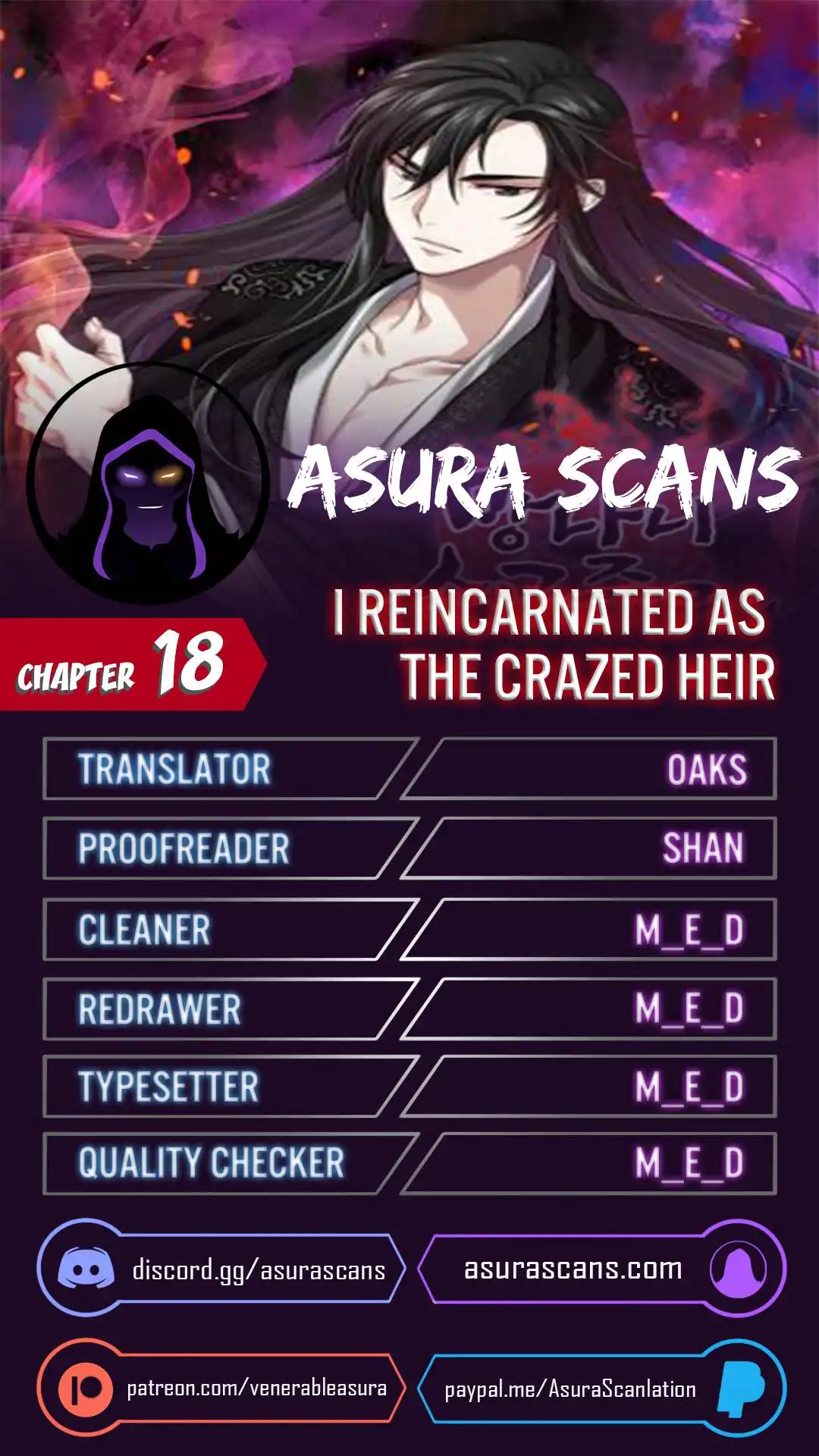 I Reincarnated As The Crazed Heir Chapter 18 1